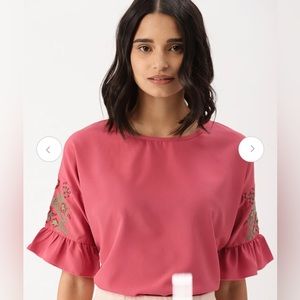 Pink Solid Top
